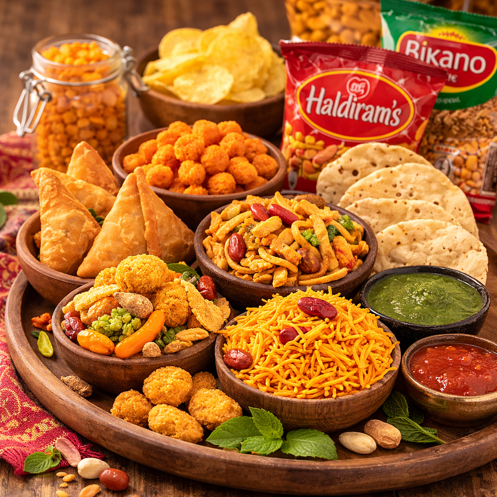 Snacks Indiens 🥜