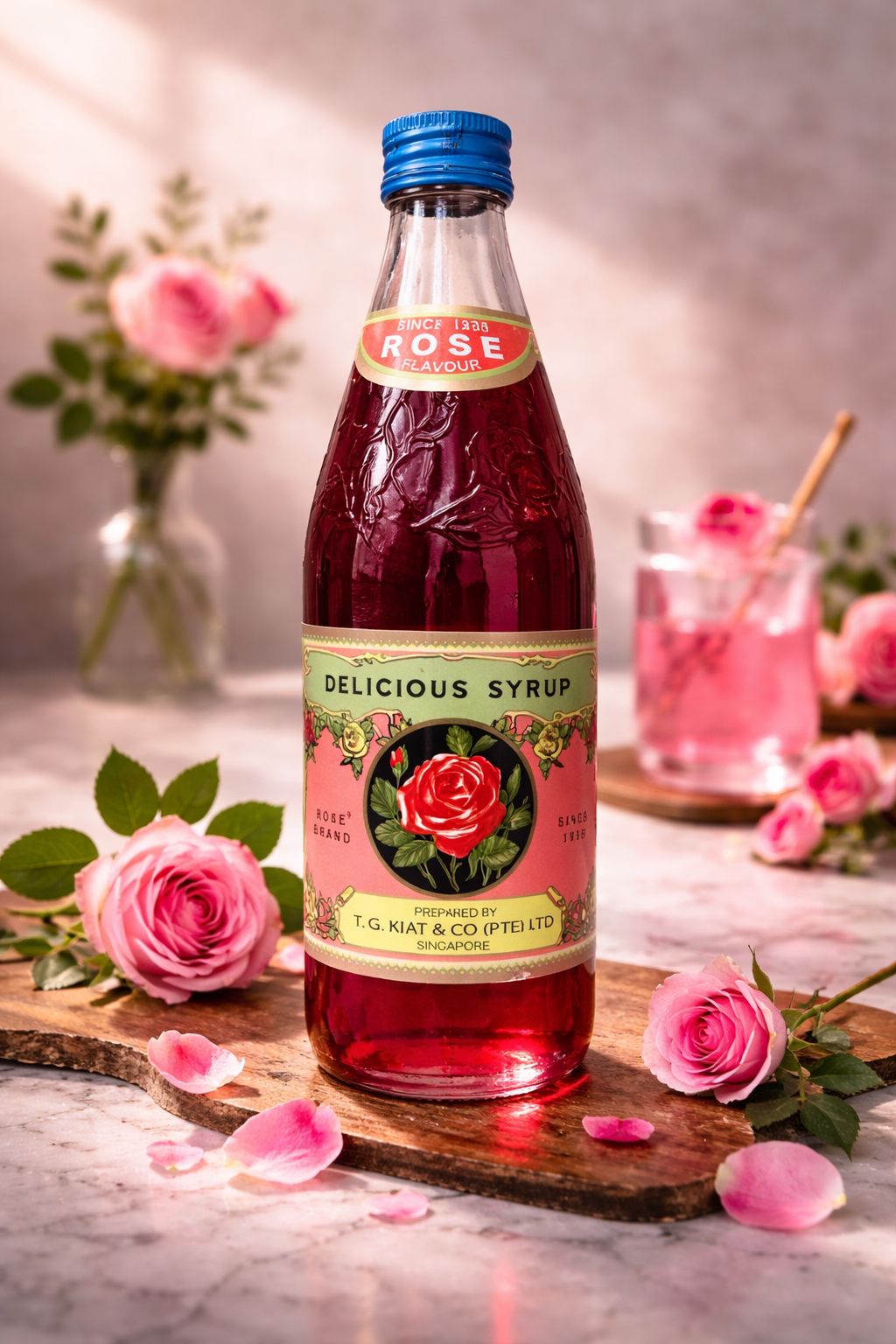Rose milk Sirop