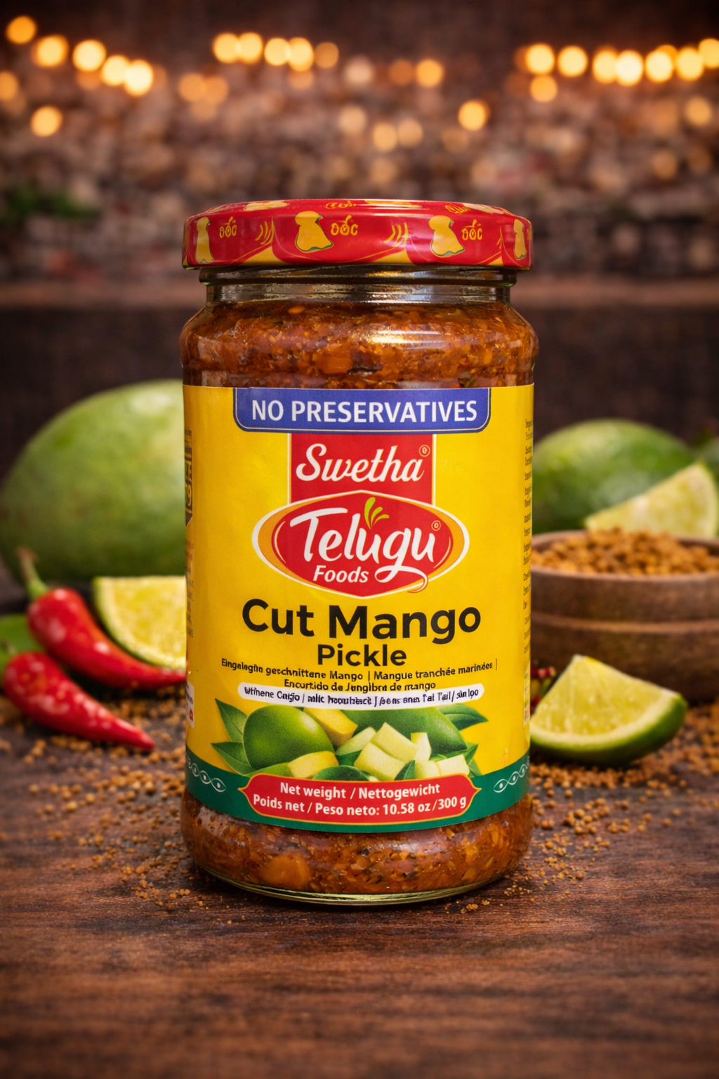Cut Mango Pickle TELUGU