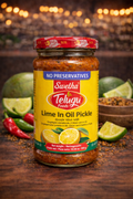 Lime in oil Pickle TELUGU